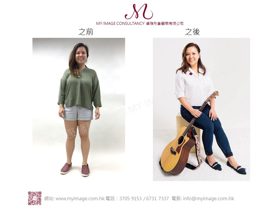 表演者: 白色不顯肥，合身更顯瘦