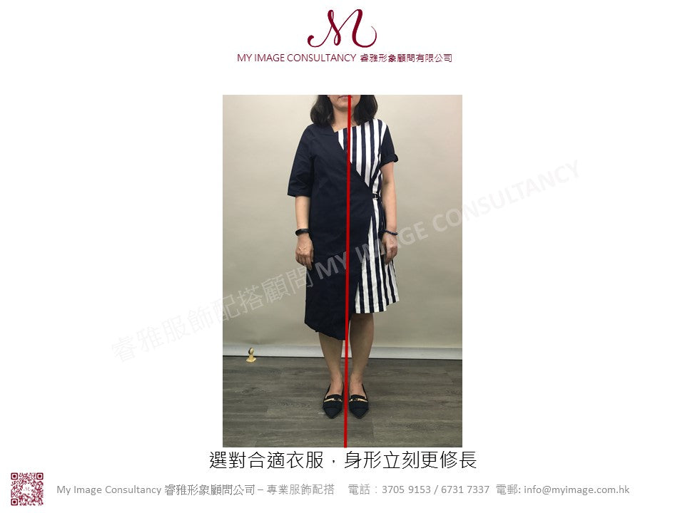 圖案不一定顯胖？